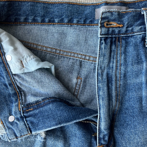 High Rise Denim Shorts - Picture 3 of 6